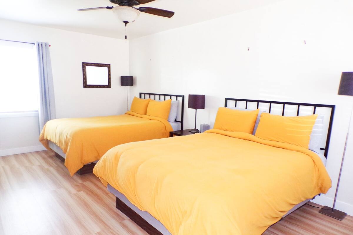 Family Rooms for Four - 2 queen beds - 1 Room | Rollaway beds (surcharge), WiFi (free), individually decorated