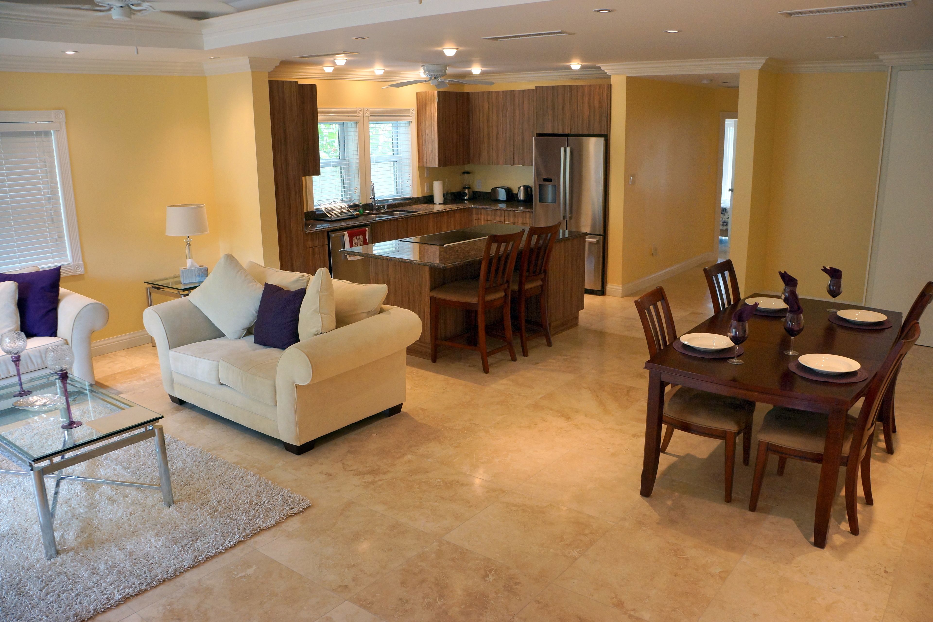 Villa, 2 Bedrooms, Partial Ocean View (Third Floor) | Living area