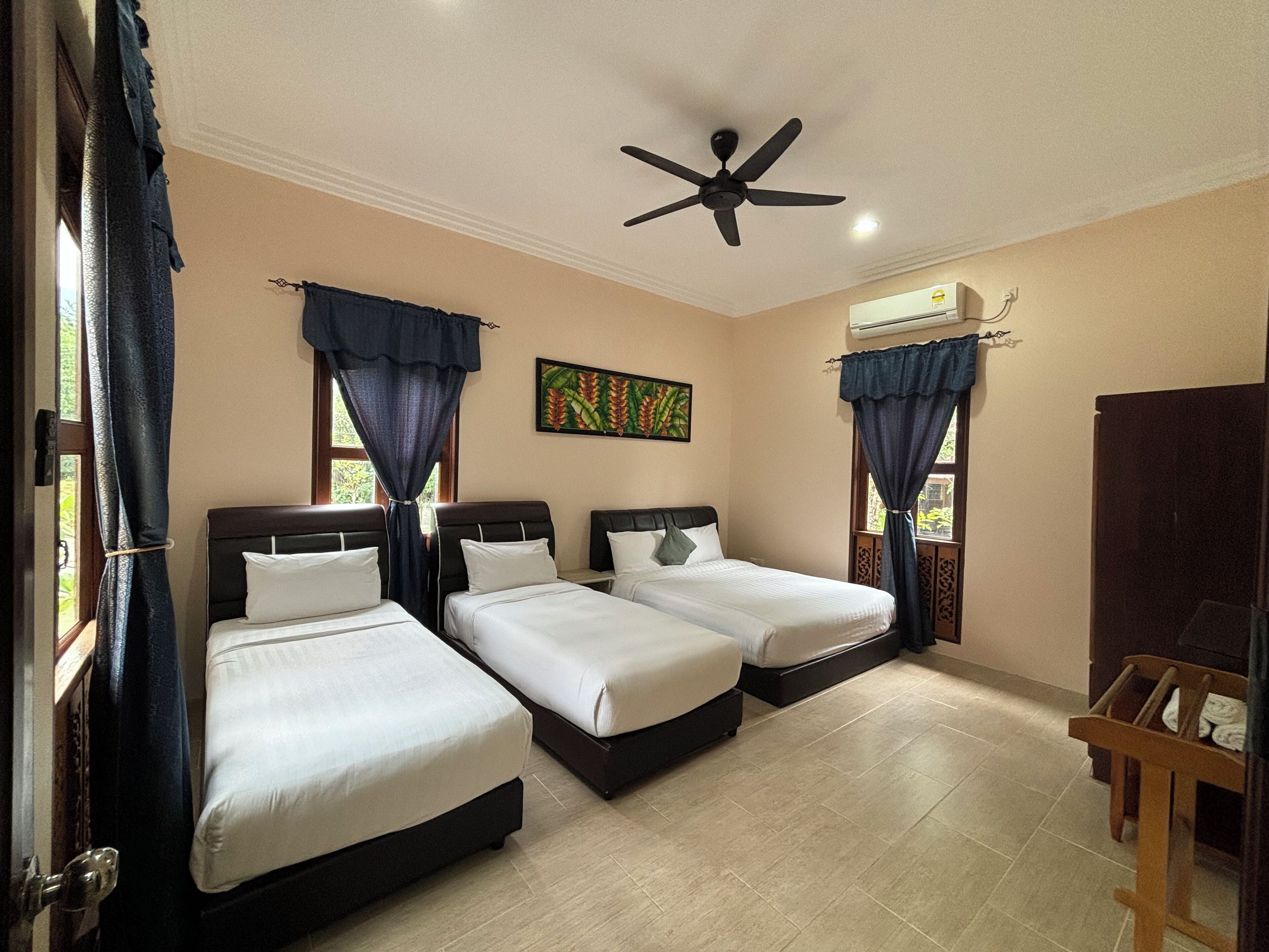 Bungalow Exclusif | 2 chambres, couette en duvet d'oie, bureau, rideaux occultants