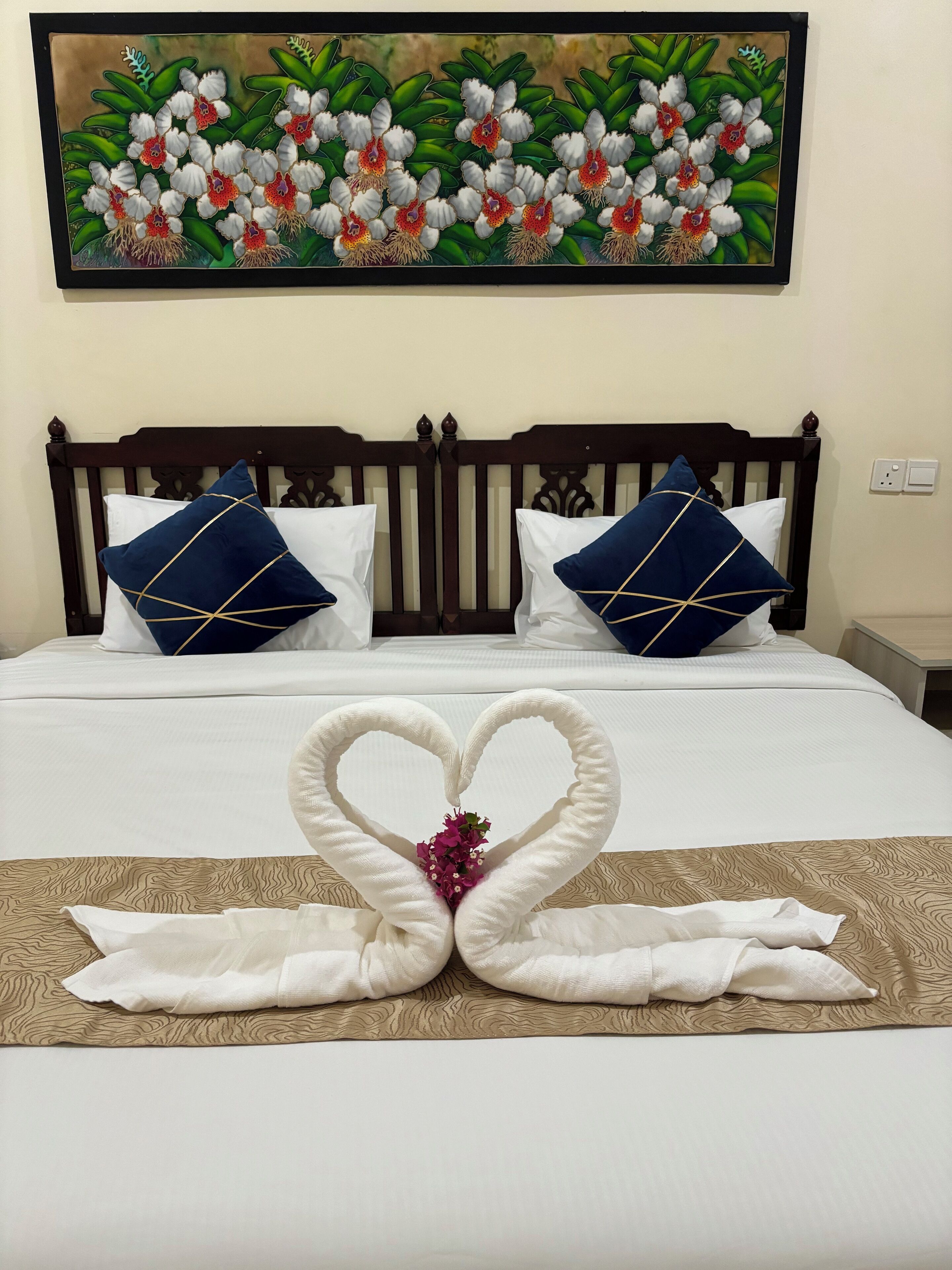 Studio Standard | 2 chambres, couette en duvet d'oie, bureau, rideaux occultants