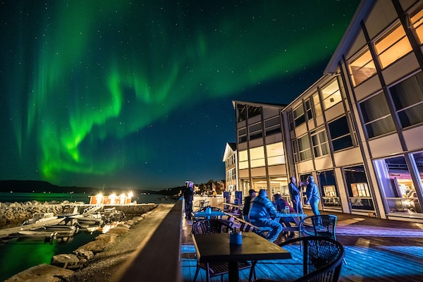 Front of property – evening/night