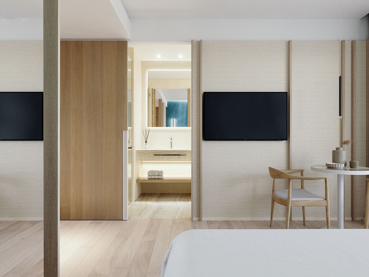 Junior Suite, Terrace, Bay View | Minibar, in-room safe, free WiFi, wheelchair access