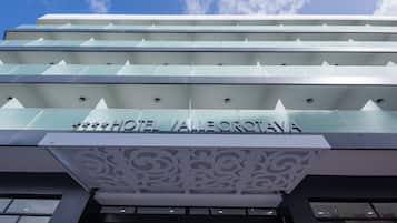 Façade de l’hébergement