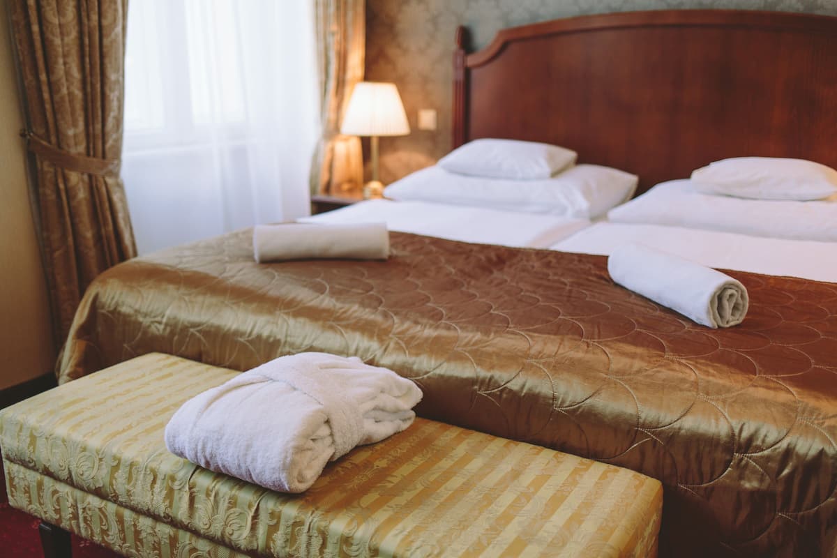 double room | in-room safe, desk, soundproofing, free cots/infant beds