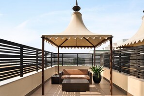 Quarto luxo, 1 cama King, acesso ao Club Lounge (Terrace) | Vista do quarto