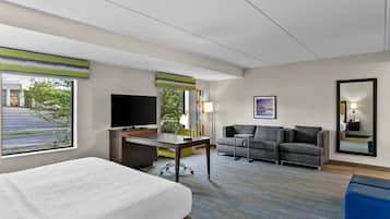 Studio, Accessible, Non Smoking | Living area | 52-inch Smart TV with digital channels