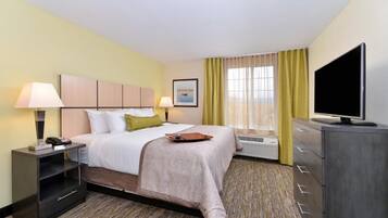 Egyptian cotton sheets, premium bedding, pillowtop beds, in-room safe