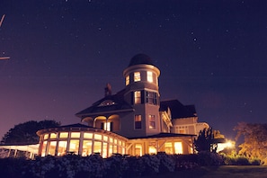 Front of property – evening/night