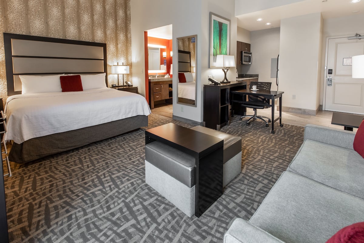 in-room safe, desk, laptop workspace, iron/ironing board