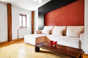 Apartment, 1 Bedroom, City View (Moon) | Individually decorated, individually furnished, iron/ironing board