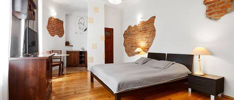 Estúdio | 1 quarto, individualmente decorados, individualmente mobiliados