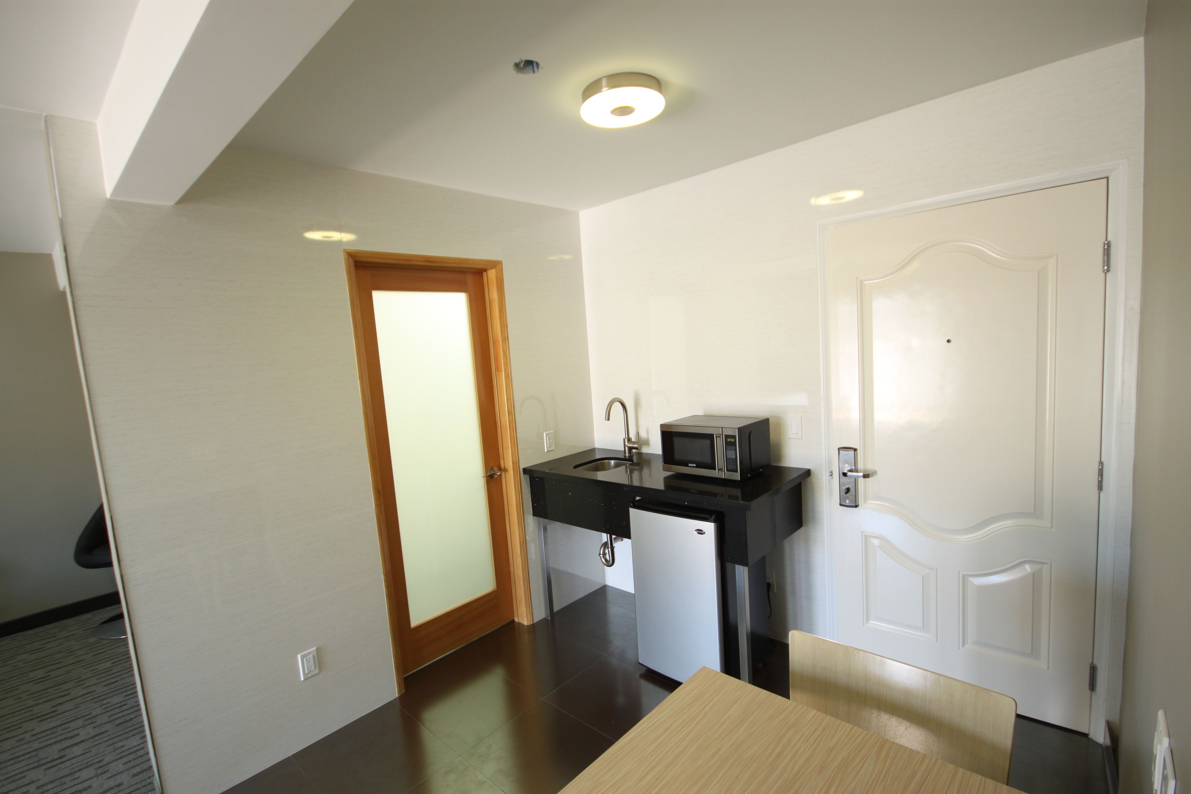 luxury suite, 1 king bed with sofa bed | private kitchen | fridge, microwave, coffee/tea maker