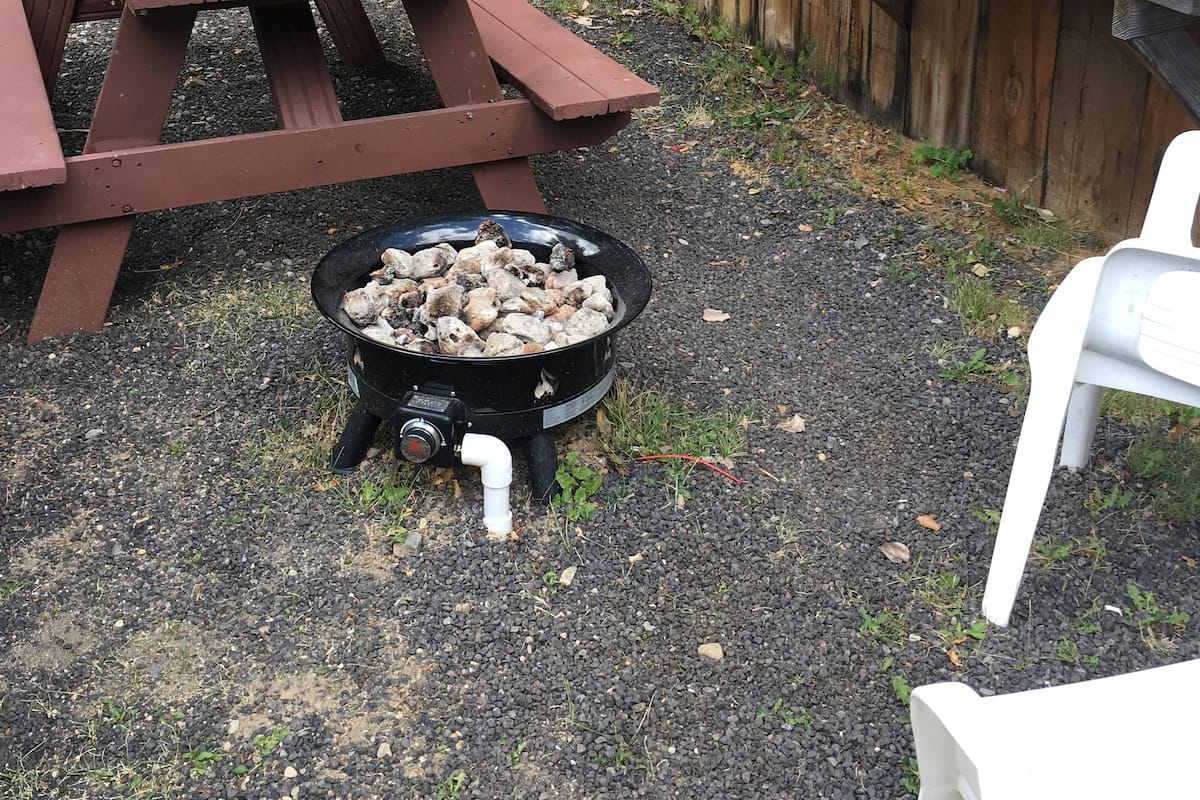 Tent Cabin, 1 Bedroom, Shared Bathroom, Space Heater Only | 1 bedroom, free WiFi, bed sheets