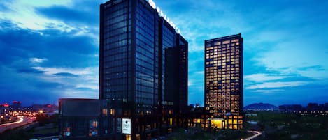 Front of property – evening/night