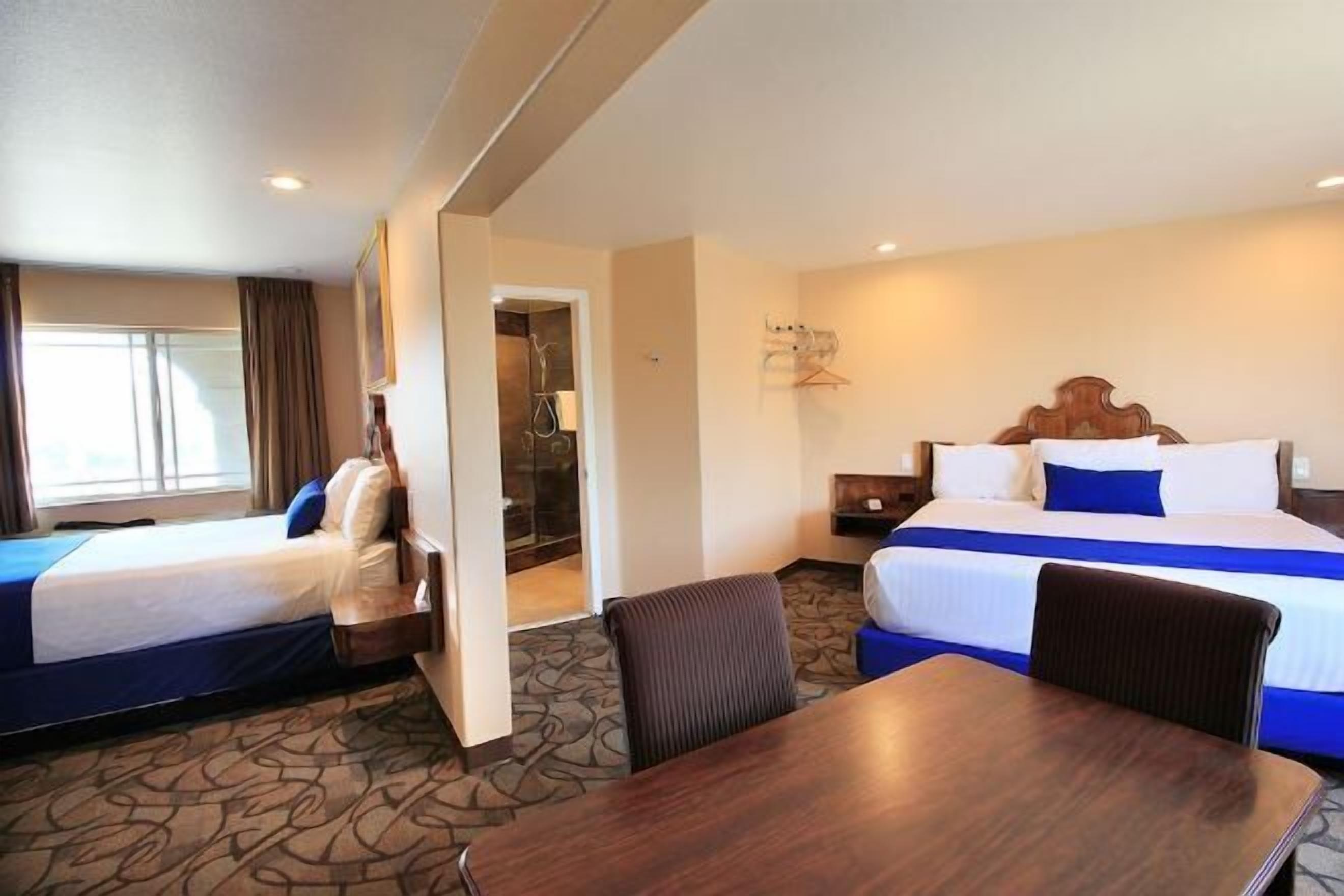 Individually decorated, individually furnished, desk, laptop workspace