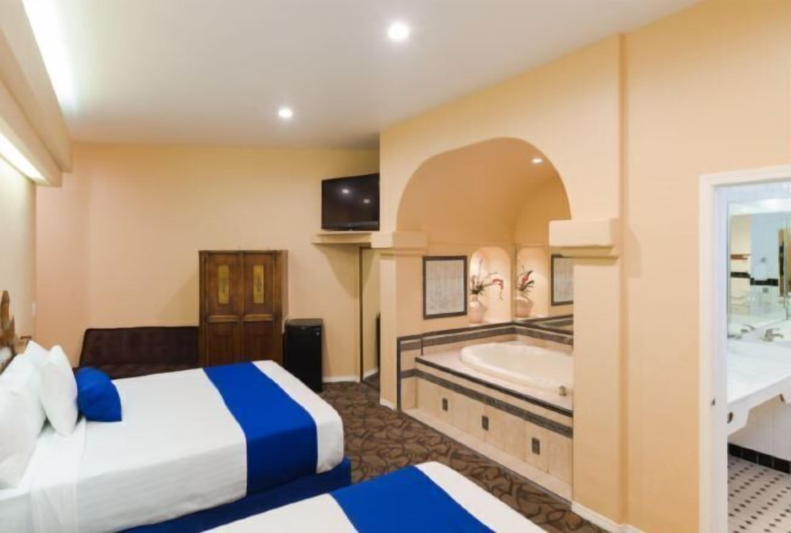 Individually decorated, individually furnished, desk, laptop workspace