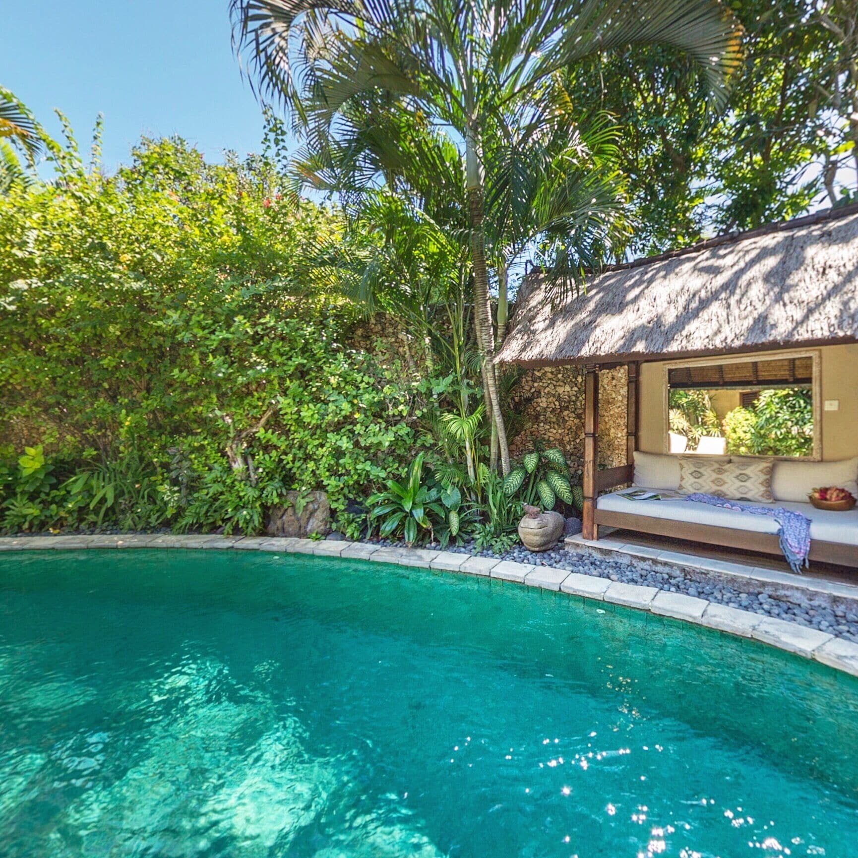 Premium Villa, 1 Bedroom, Private Pool (Villa 9) | Minibar, Zimmersafe, Schreibtisch, laptopgeeigneter Arbeitsplatz