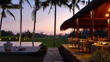 Lunch and dinner served, Indonesian cuisine