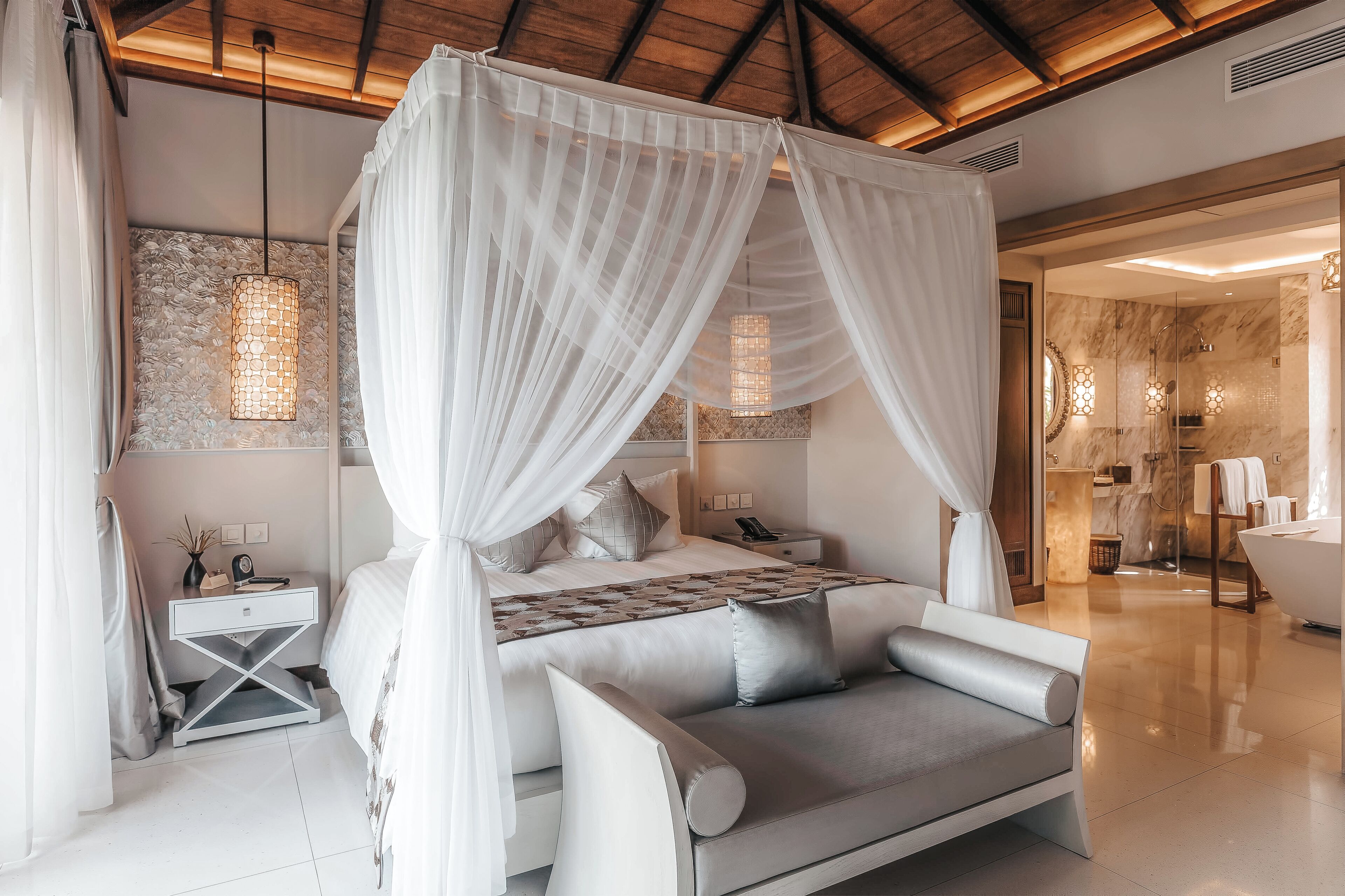 Pearl Suite Villa | Pillow-top beds, minibar, in-room safe, desk