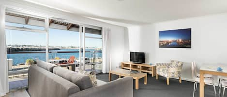 1 Bedroom - Harbour Sunrise | Living area | Smart TV