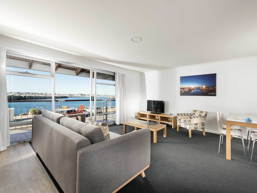 1 Bedroom - Harbour Sunrise | Living area | Smart TV