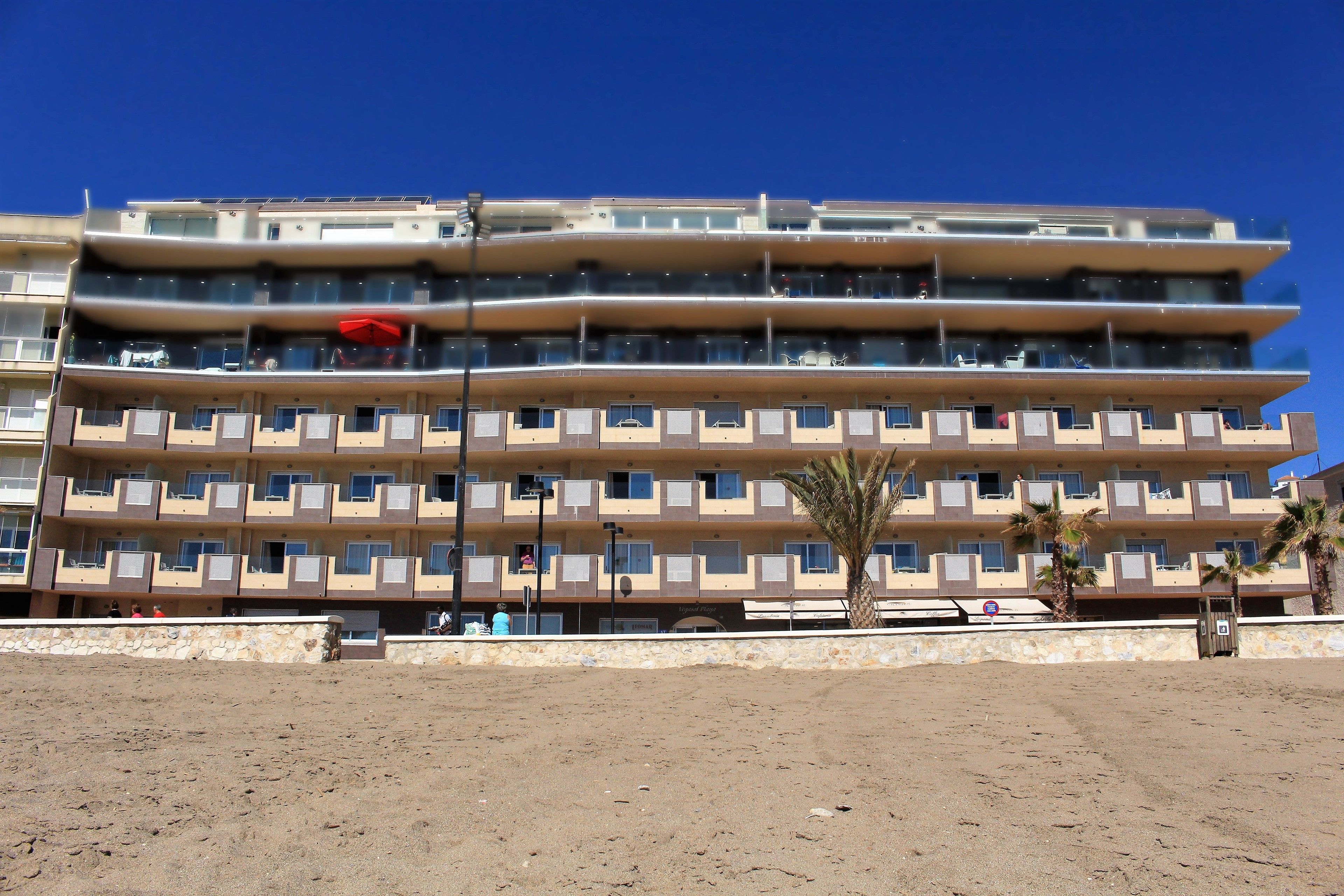 Voorkant van accommodatie