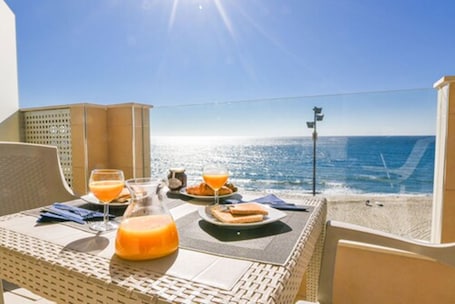 Balcón. Apartamentos Vegasol Playa A.T.