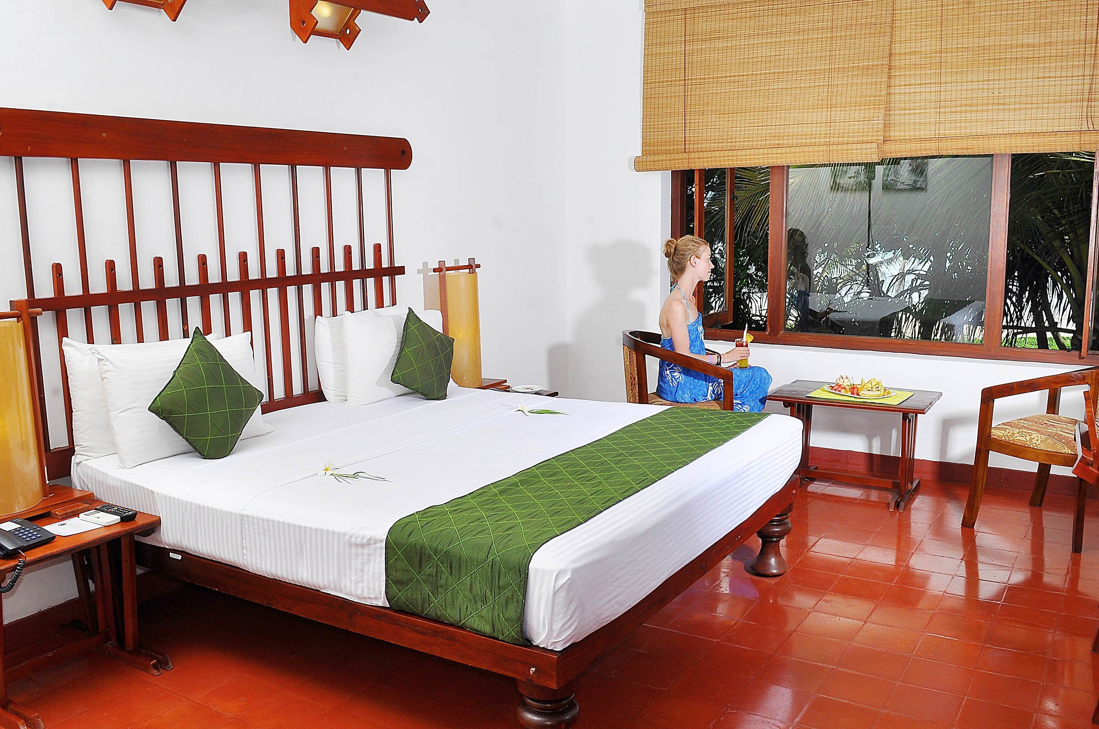 Habitación doble estándar, 1 cama King size, vista al mar | 1 habitación, sábanas de algodón egipcio y ropa de cama de alta calidad 