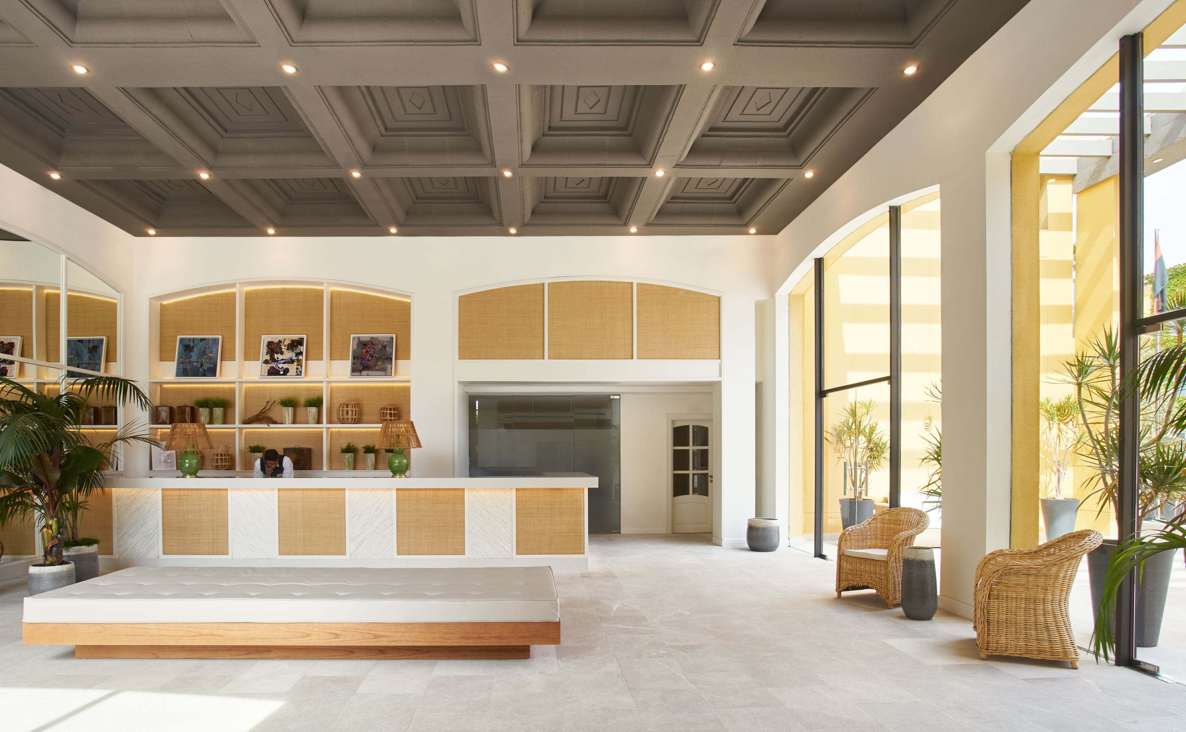 check-in/check-out kiosk