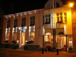 Front of property – evening/night