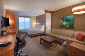 Premium bedding, down duvets, pillow-top beds, in-room safe