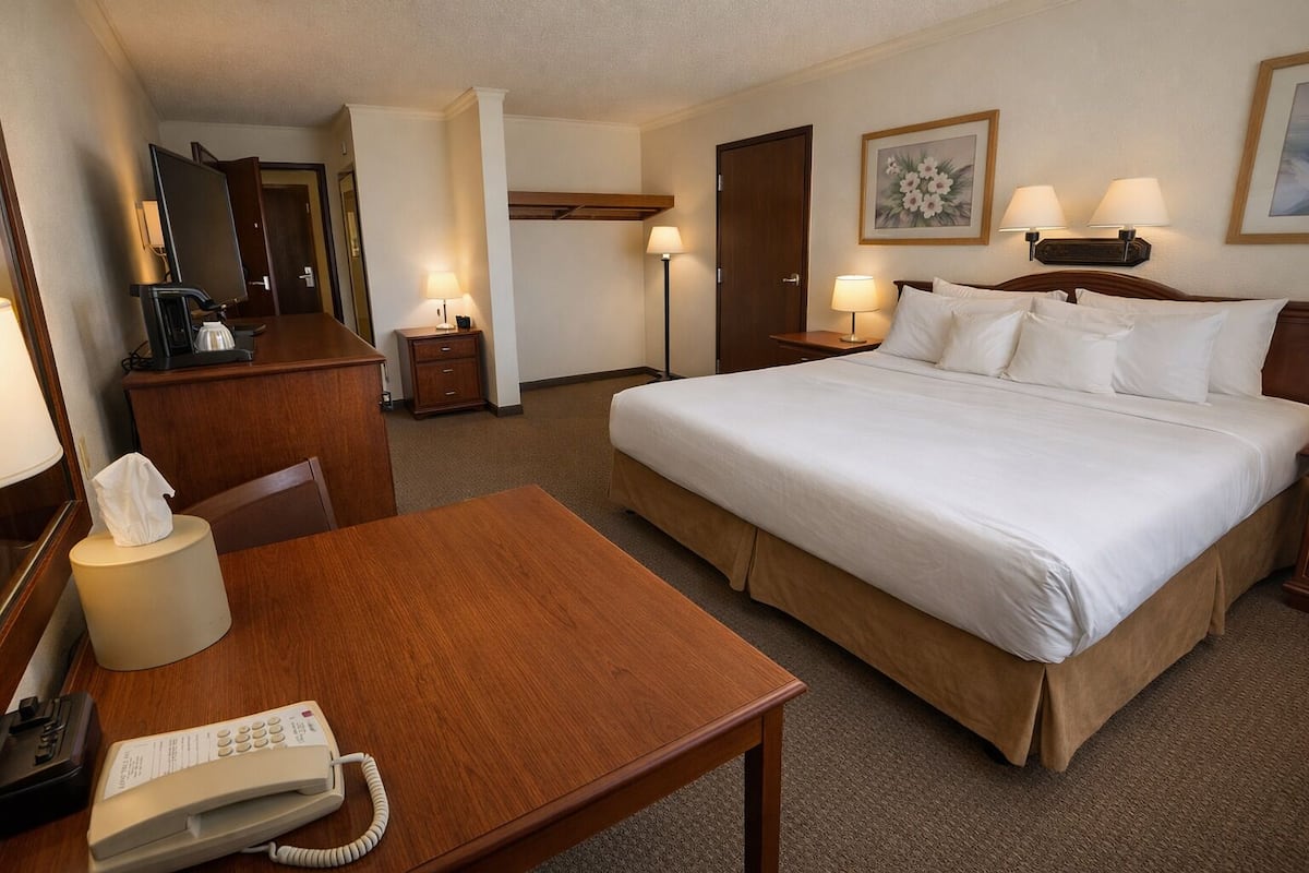 In-room safe, desk, iron/ironing board, free WiFi