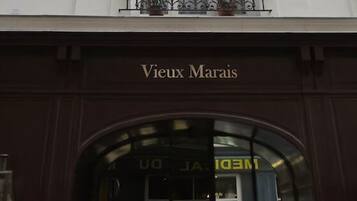 Façade de lâhĂ©bergement