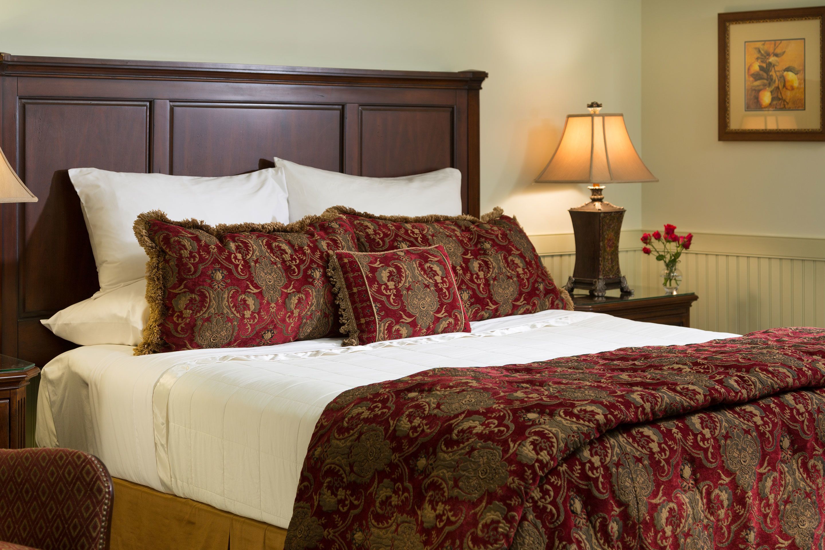 waterfront grand suite, king bed | egyptian cotton sheets, hypo-allergenic bedding, pillow-top beds