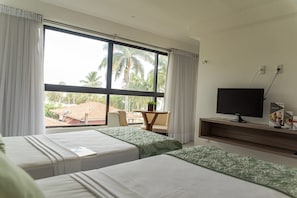 Superior Room, Multiple Beds, Partial Sea View