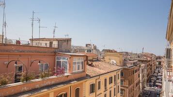 Blick von der Unterkunft