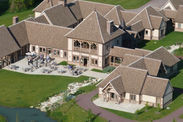 Pemandangan dari udara