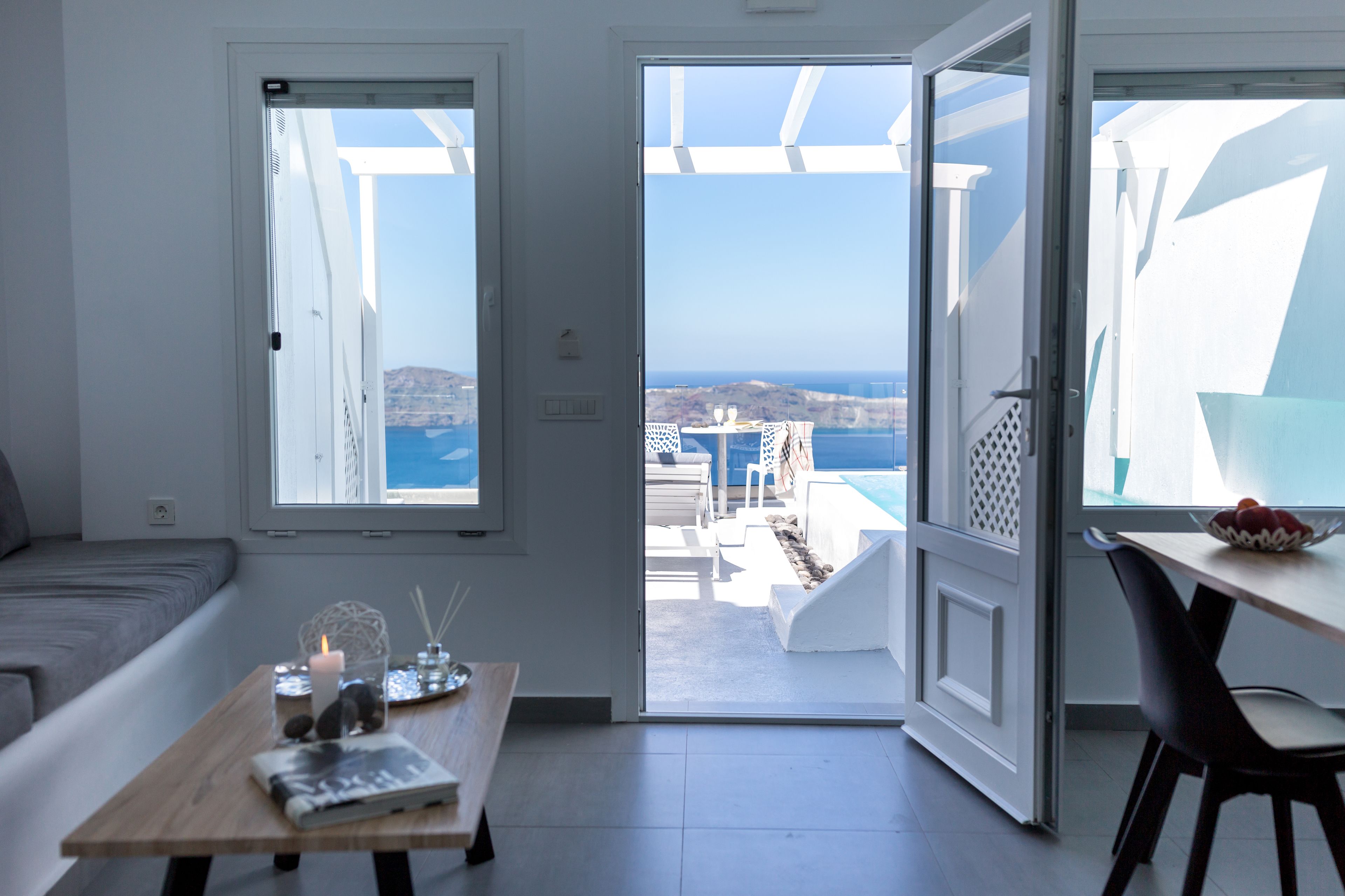 Suíte luxo, vista para o mar (Plunge Pool) | Vista do quarto
