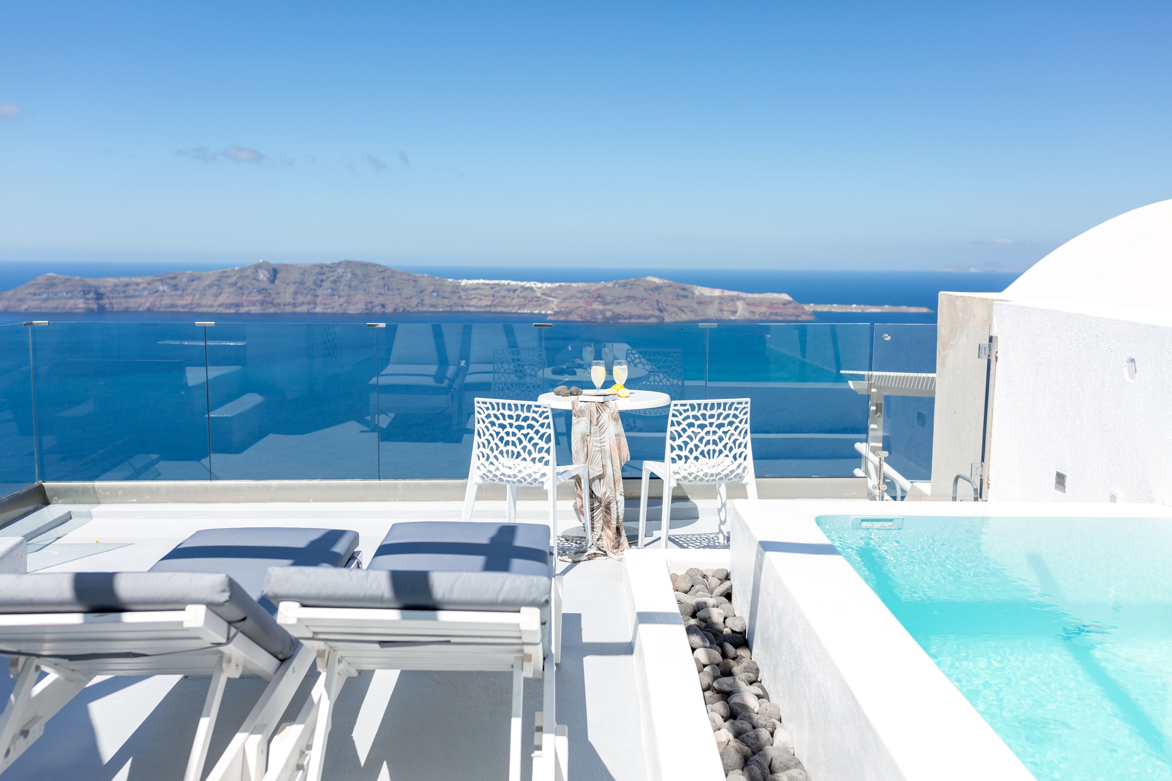 Suite Deluxe, vue mer (Plunge Pool) | Vue de la chambre