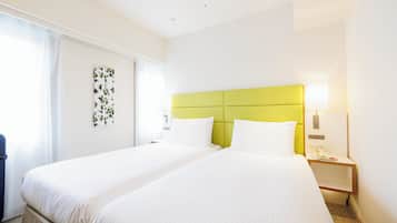 Standard Room, 2 Twin Beds (Humidifier) | In-room safe, desk, blackout drapes, iron/ironing board