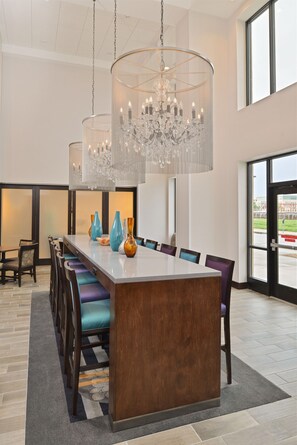 Sitteområde i lobbyen