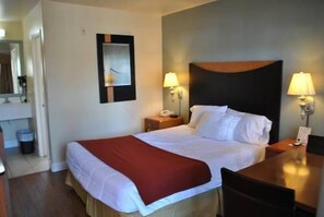 Mørklægningsgardiner, strygejern/strygebræt, gratis Wi-Fi, sengetøj