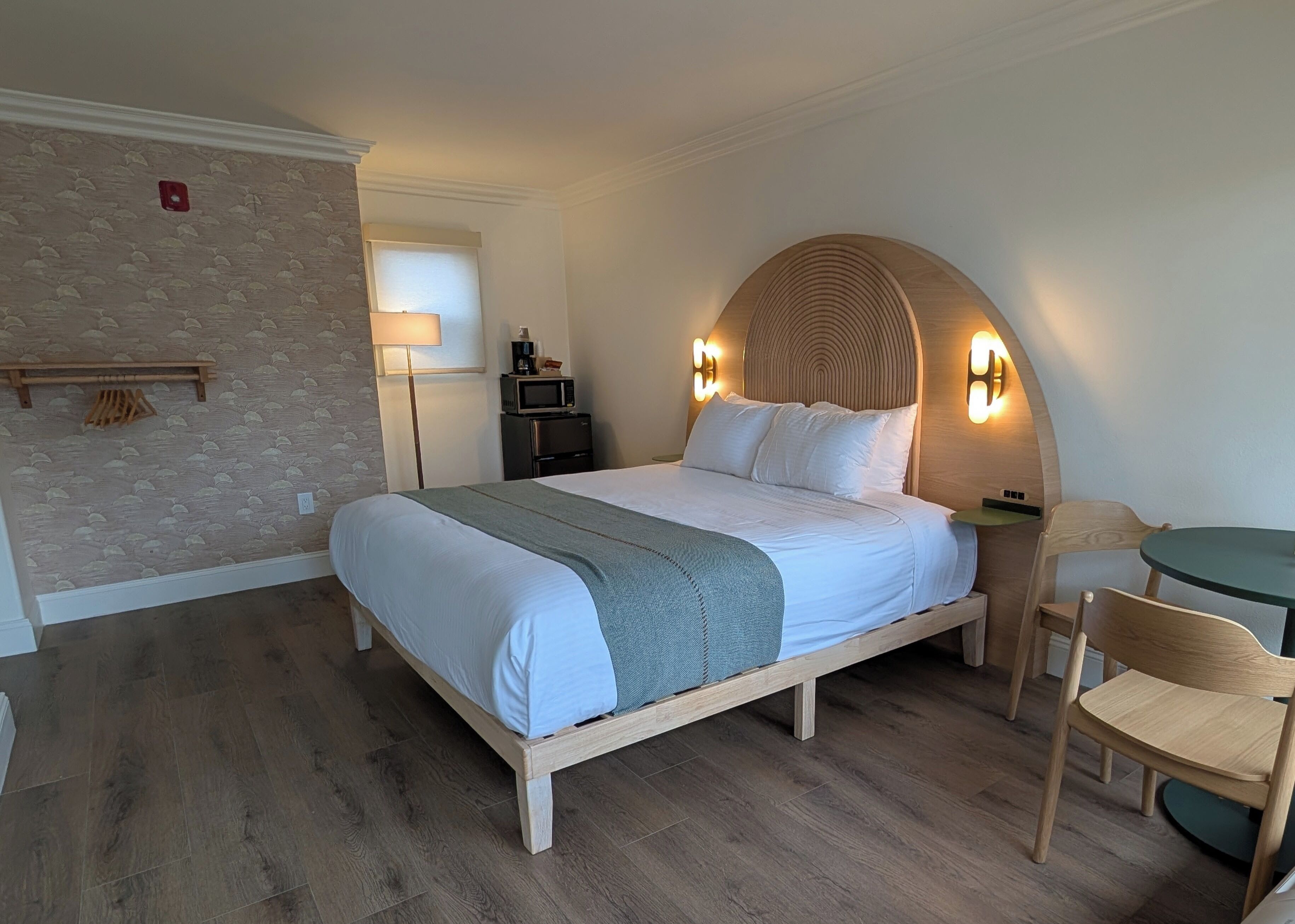 Blackout curtains, iron/ironing board, free WiFi, bed sheets