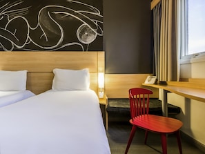 Standaard Twin kamer, 2 eenpersoonsbedden | Een minibar, een kluis op de kamer, een bureau, gratis wifi