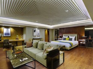 Presidential Suite | Premium bedding, down duvets, minibar, in-room safe - Novotel Kolkata Hotel & Residences Hotel (Barasat)