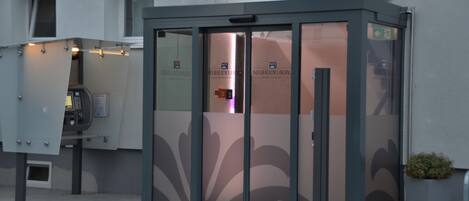 Entrada de l'allotjament