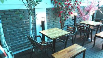 Restauration en plein air