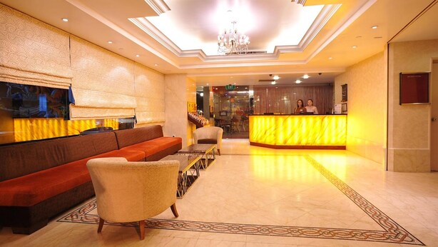 Sala de estar en el lobby
