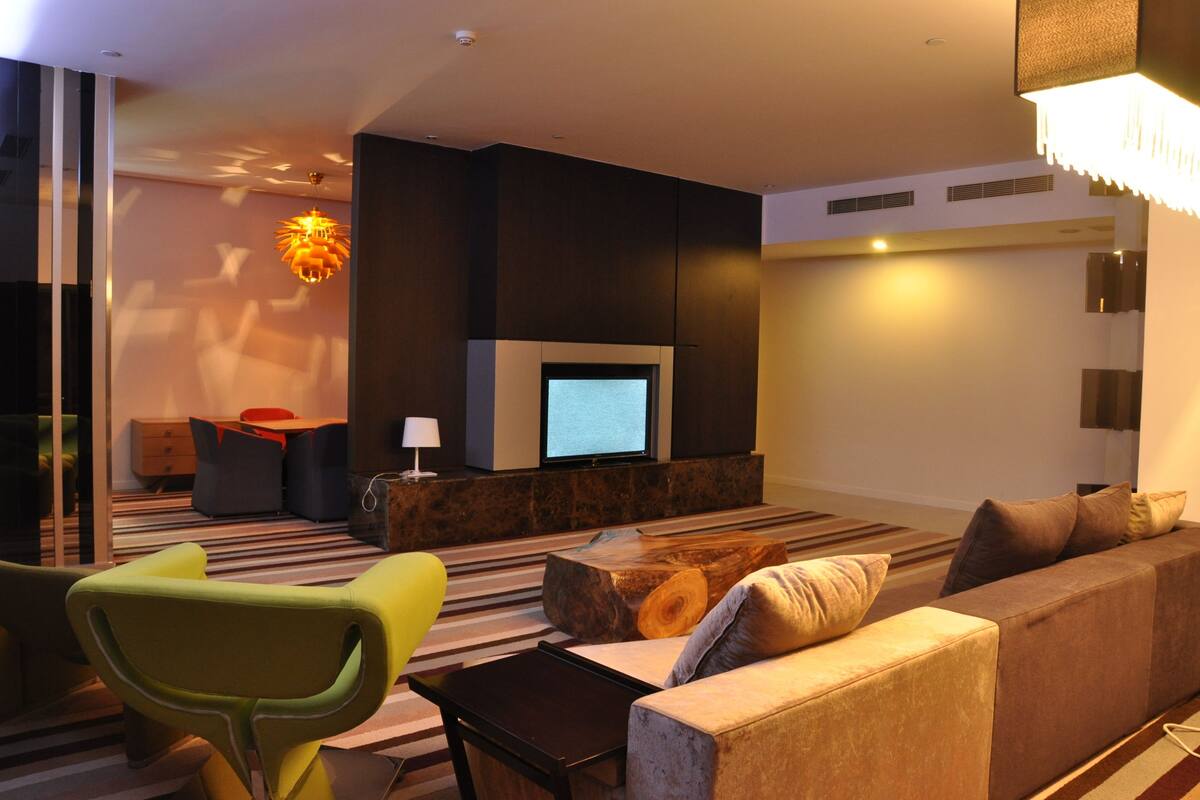 Quarto presidencial | Área de estar