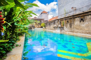 2 outdoor pools, sun loungers - Restu Bali Hotel (Kuta)